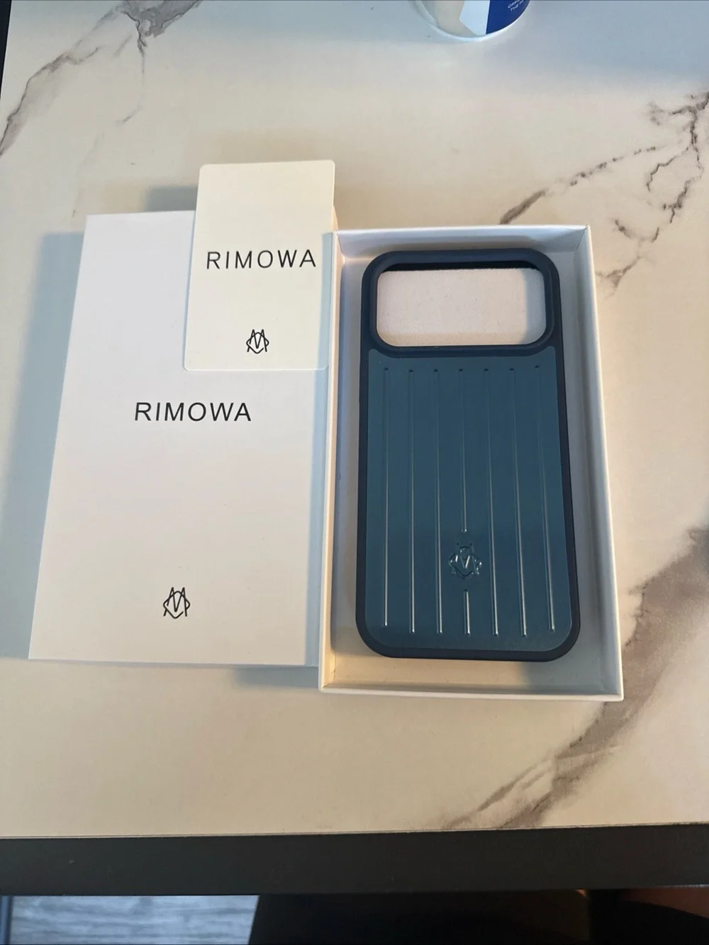 Rimowa Blue Protective Phone Case  17 prom Max